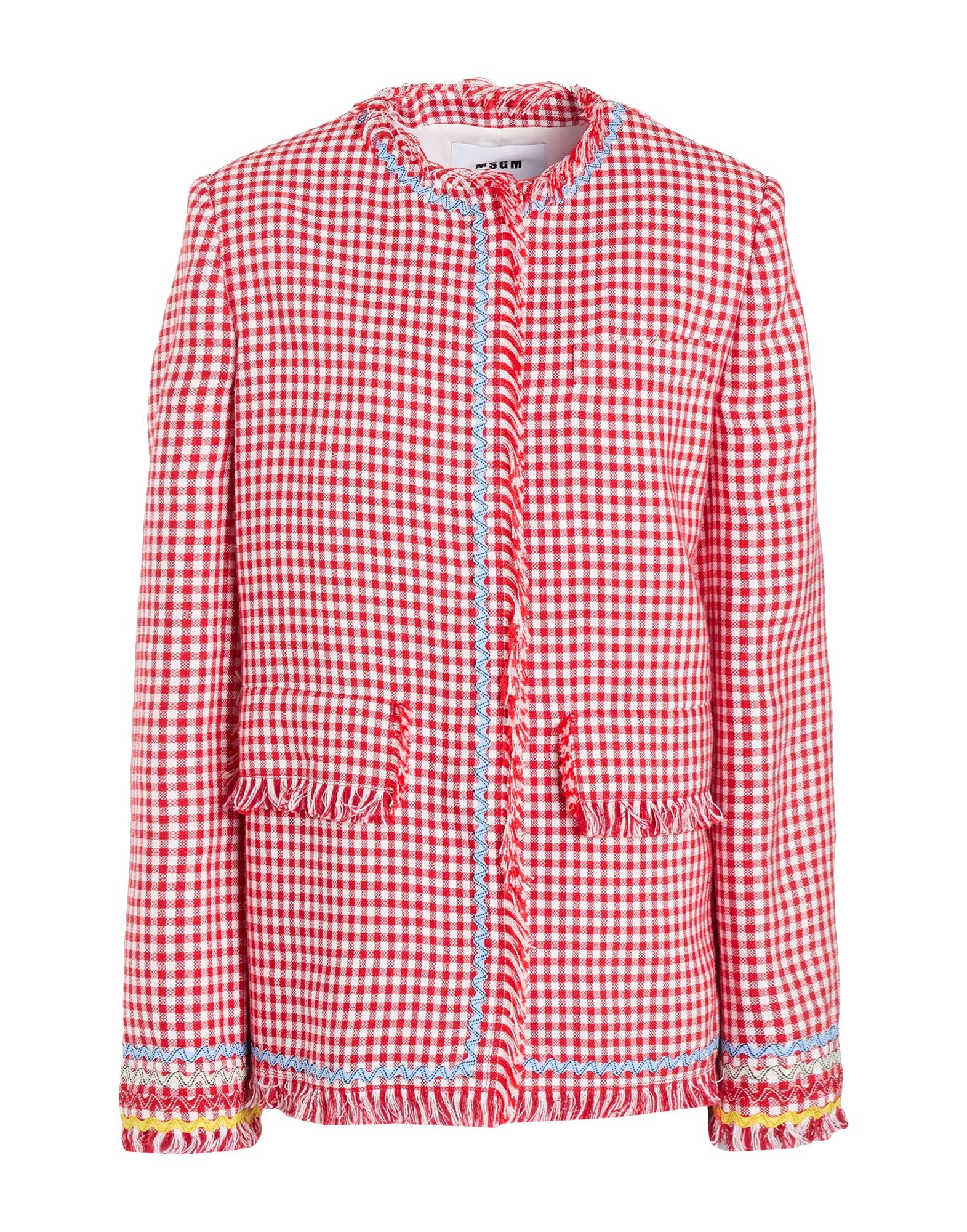 MSGM Jacke & Anorak Damen Rot von MSGM