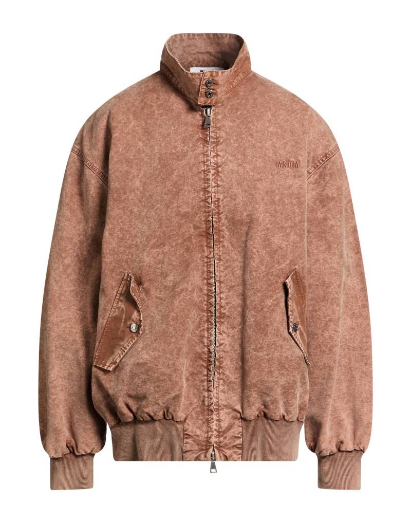 MSGM Jacke & Anorak Herren Braun von MSGM