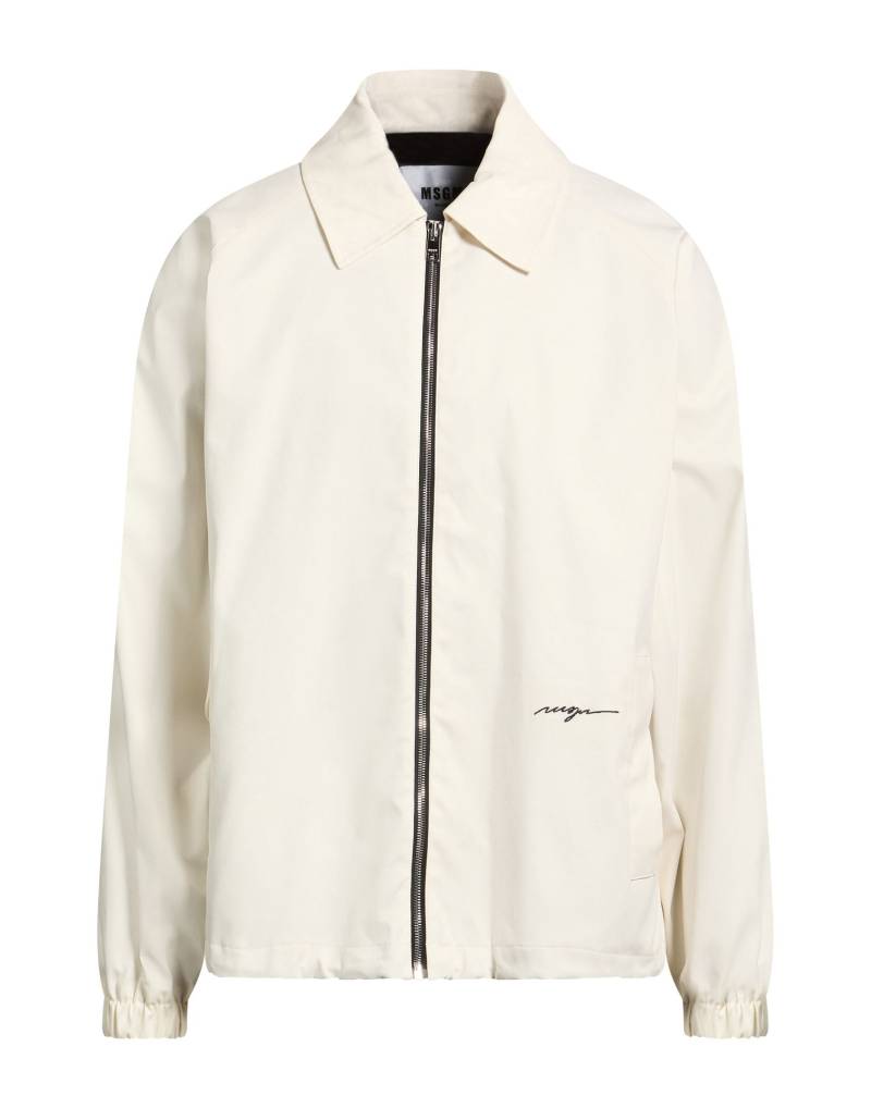 MSGM Jacke & Anorak Herren Elfenbein von MSGM