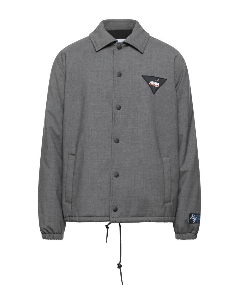 MSGM Jacke & Anorak Herren Grau von MSGM