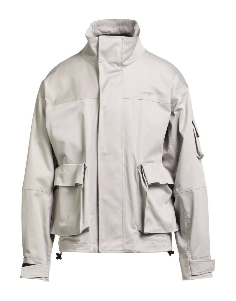 MSGM Jacke & Anorak Herren Hellgrau MSGM Jacke & Anorak Herren Hellgrau von MSGM