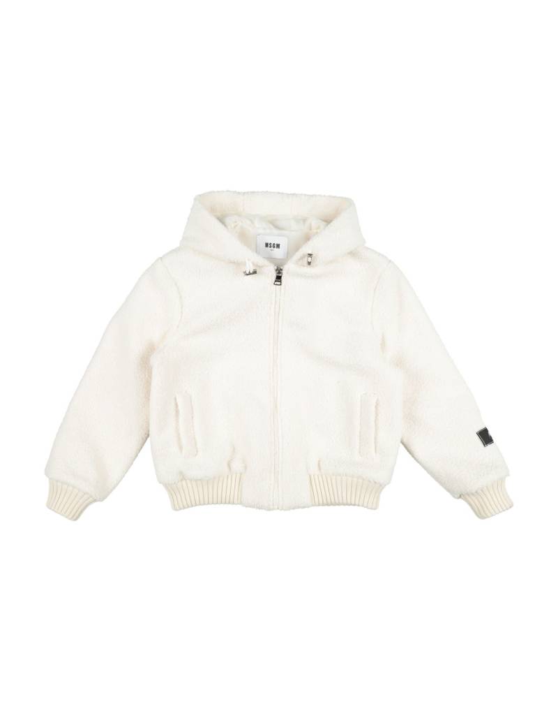 MSGM Jacke & Anorak Kinder Cremeweiß von MSGM