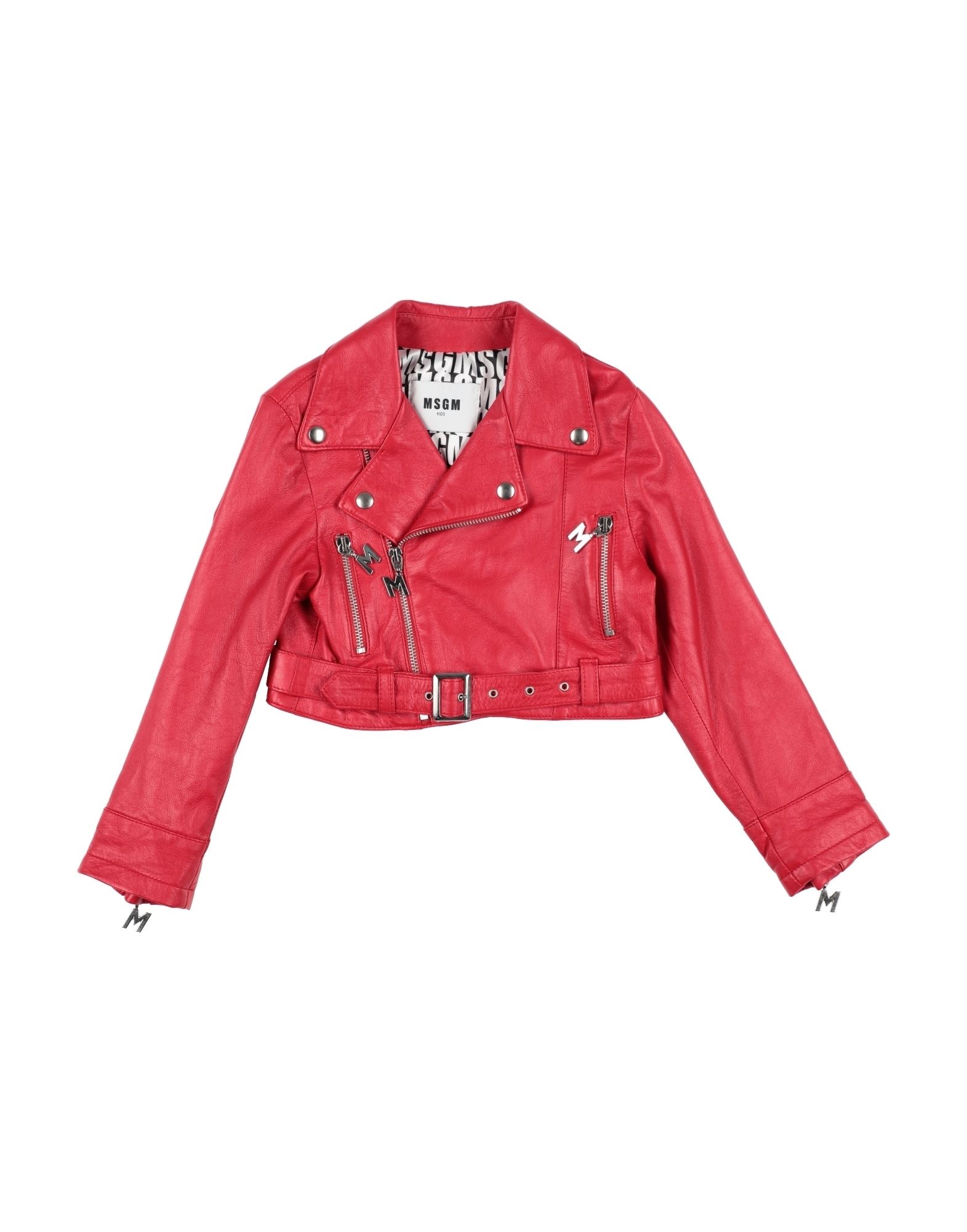 MSGM Jacke & Anorak Kinder Rot von MSGM