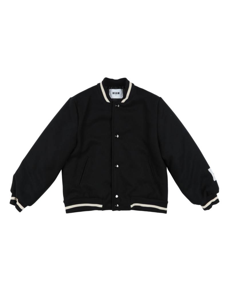 MSGM Jacke & Anorak Kinder Schwarz von MSGM