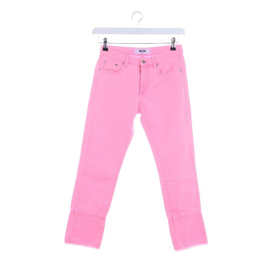 MSGM Jeans Slim Fit 32 Neon Pink von MSGM