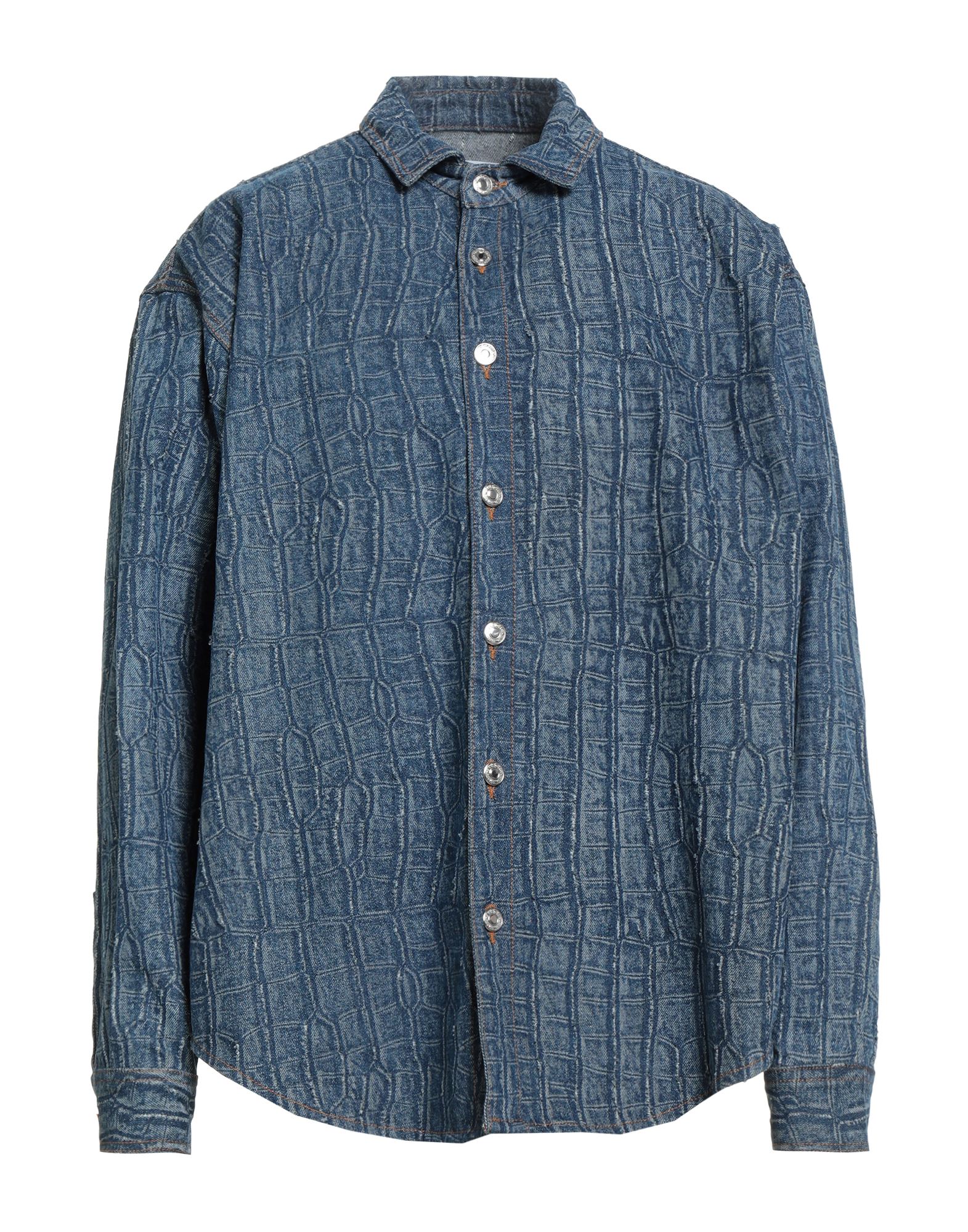 MSGM Jeanshemd Herren Blau MSGM Jeanshemd Herren Blau von MSGM