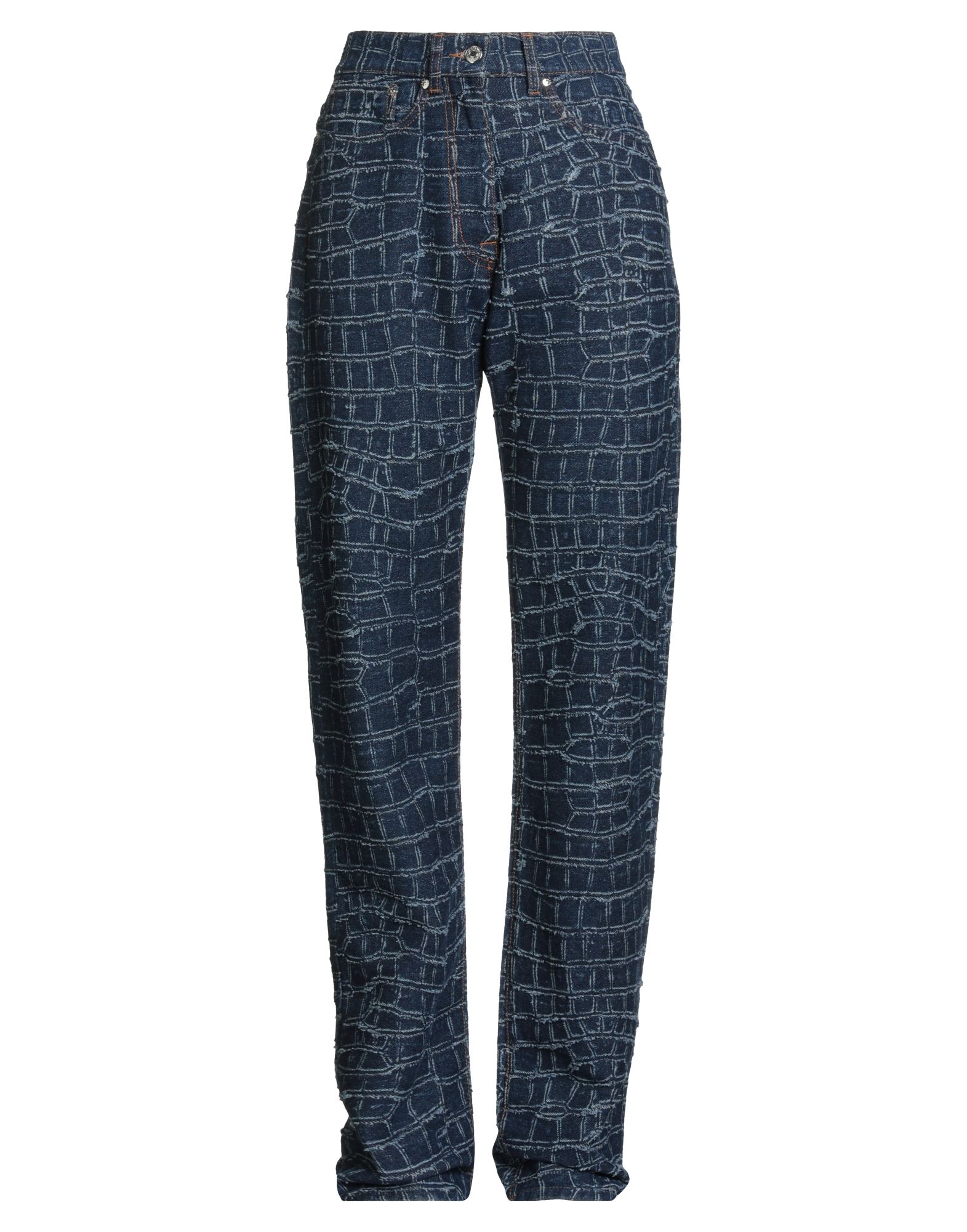 MSGM Jeanshose Damen Blau von MSGM