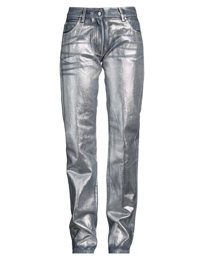 MSGM Jeanshose Damen Silber von MSGM