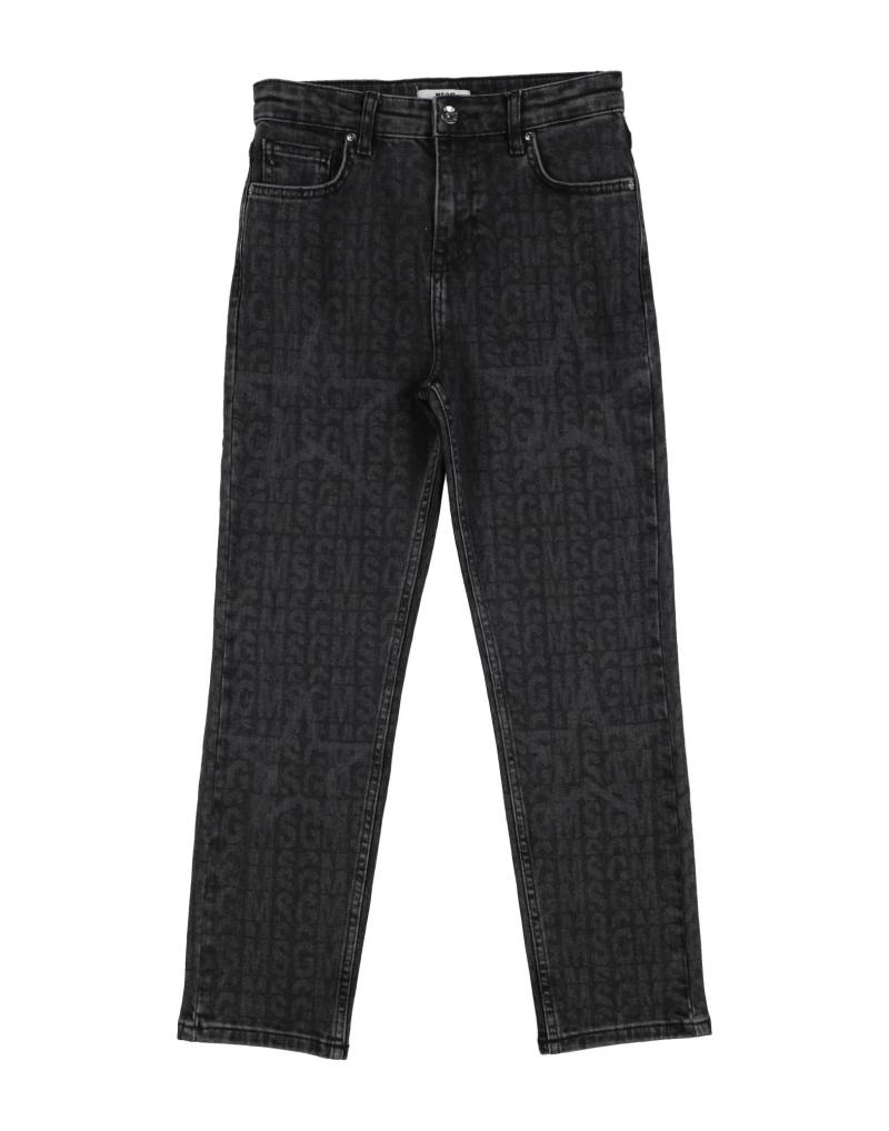 MSGM Jeanshose Kinder Schwarz von MSGM