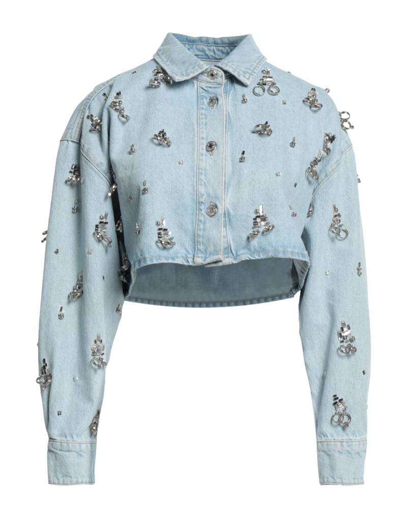 MSGM Jeansjacke/-mantel Damen Blau von MSGM