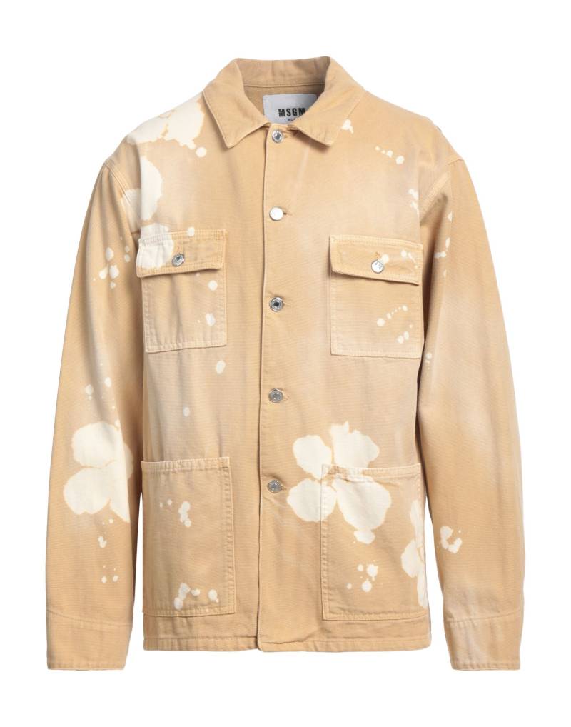 MSGM Jeansjacke/-mantel Damen Kamel von MSGM