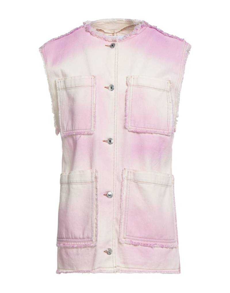 MSGM Jeansjacke/-mantel Damen Rosa von MSGM