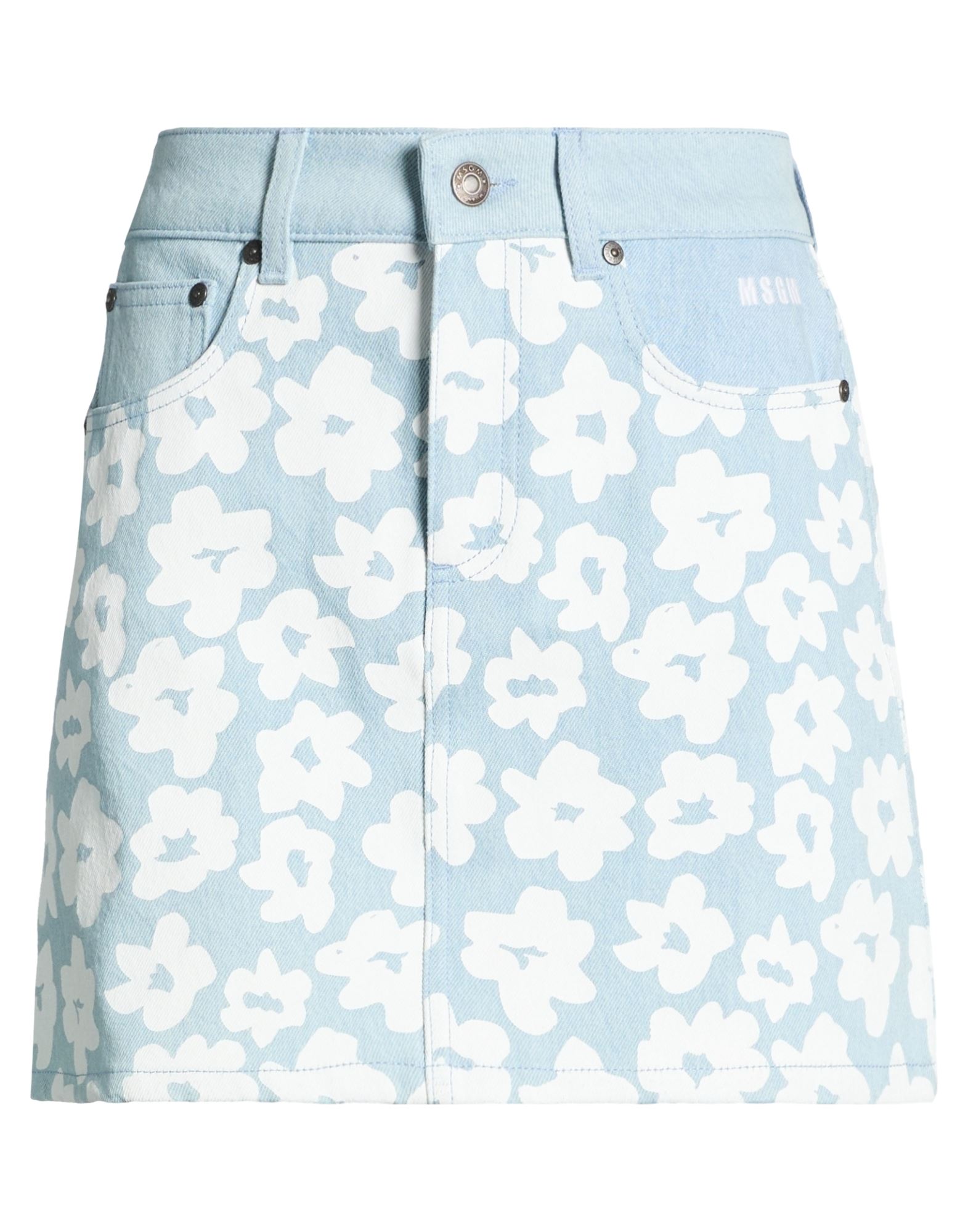 MSGM Jeansrock Damen Blau von MSGM