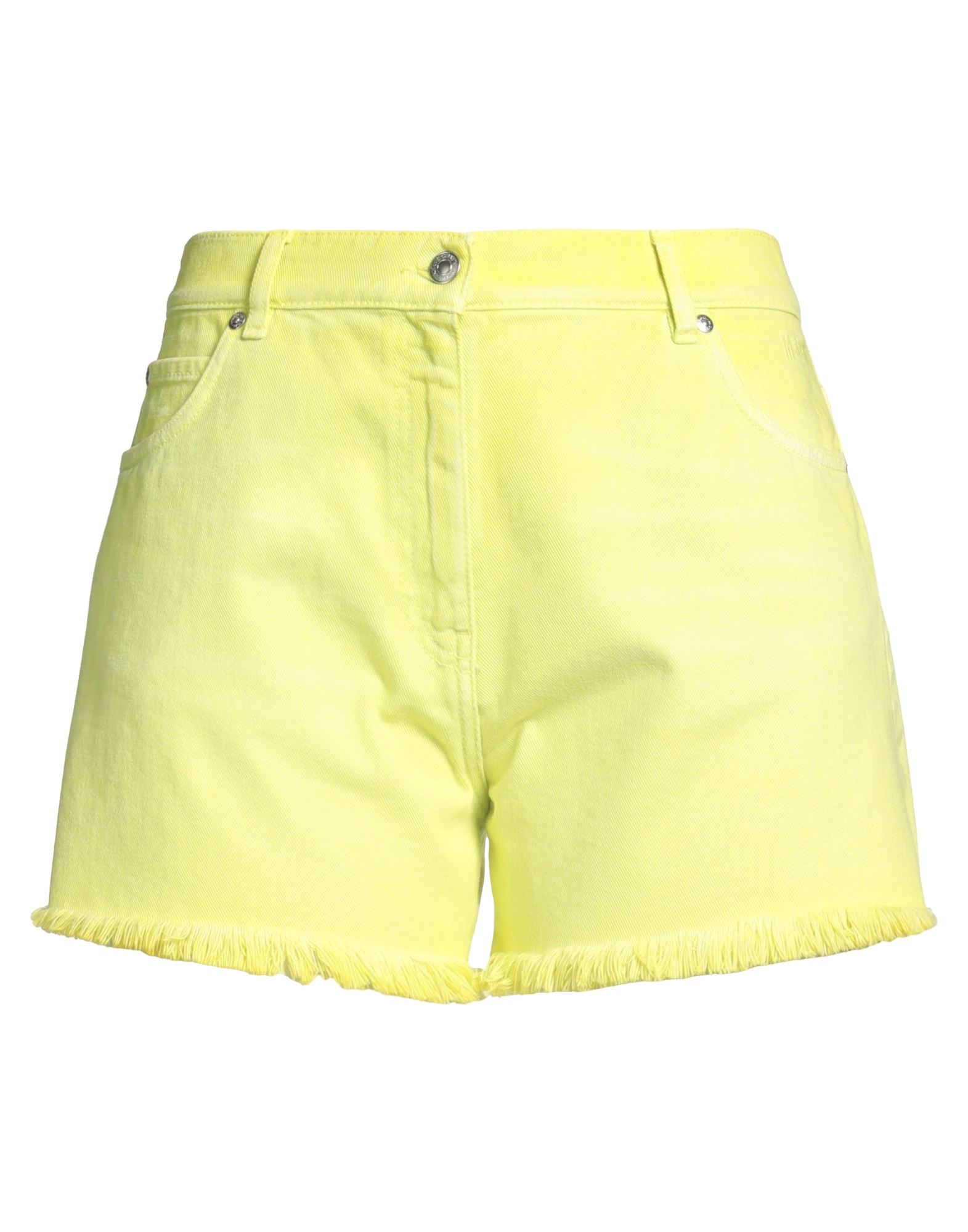 MSGM Jeansshorts Damen Limettengrün von MSGM