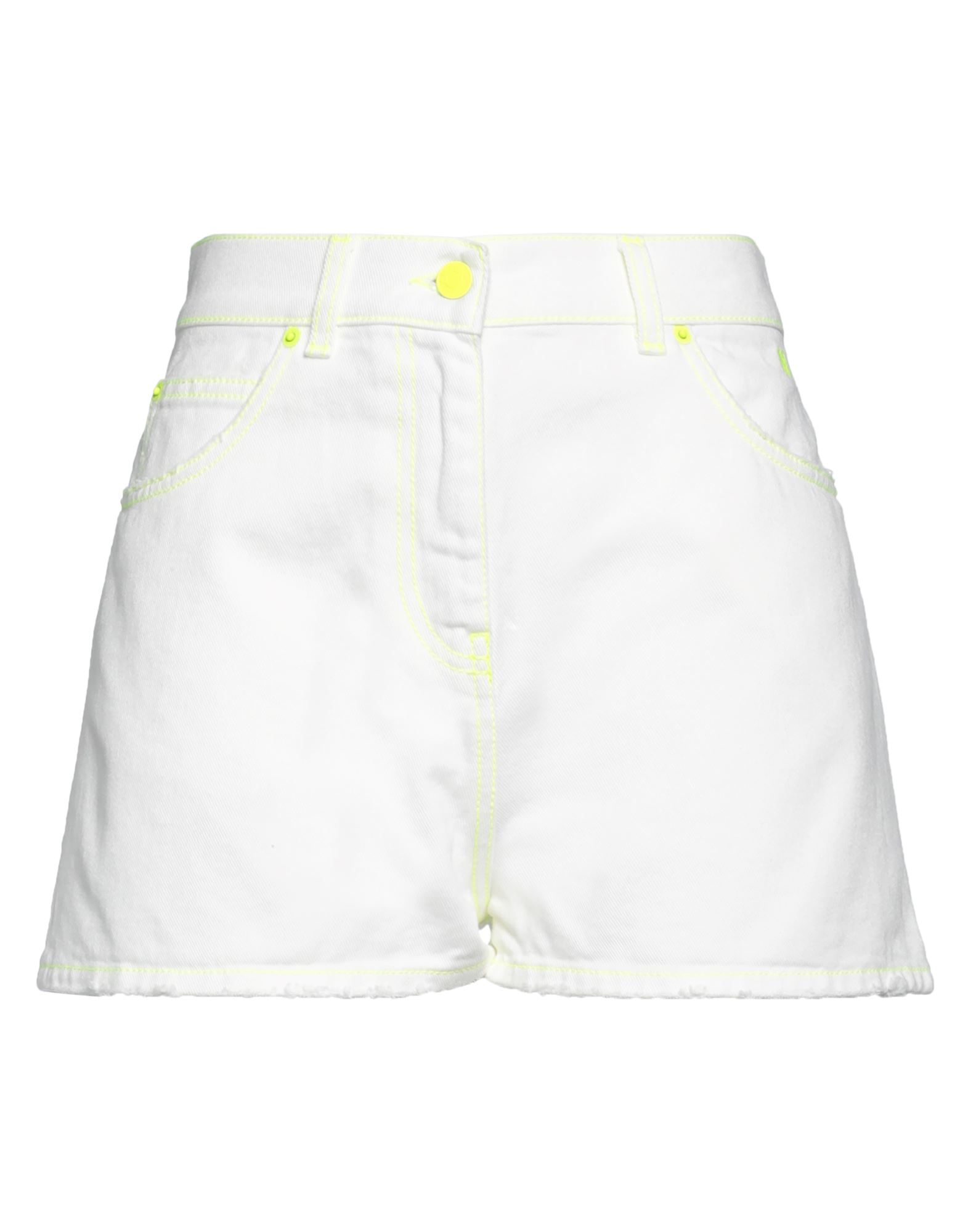 MSGM Jeansshorts Damen Weiß von MSGM