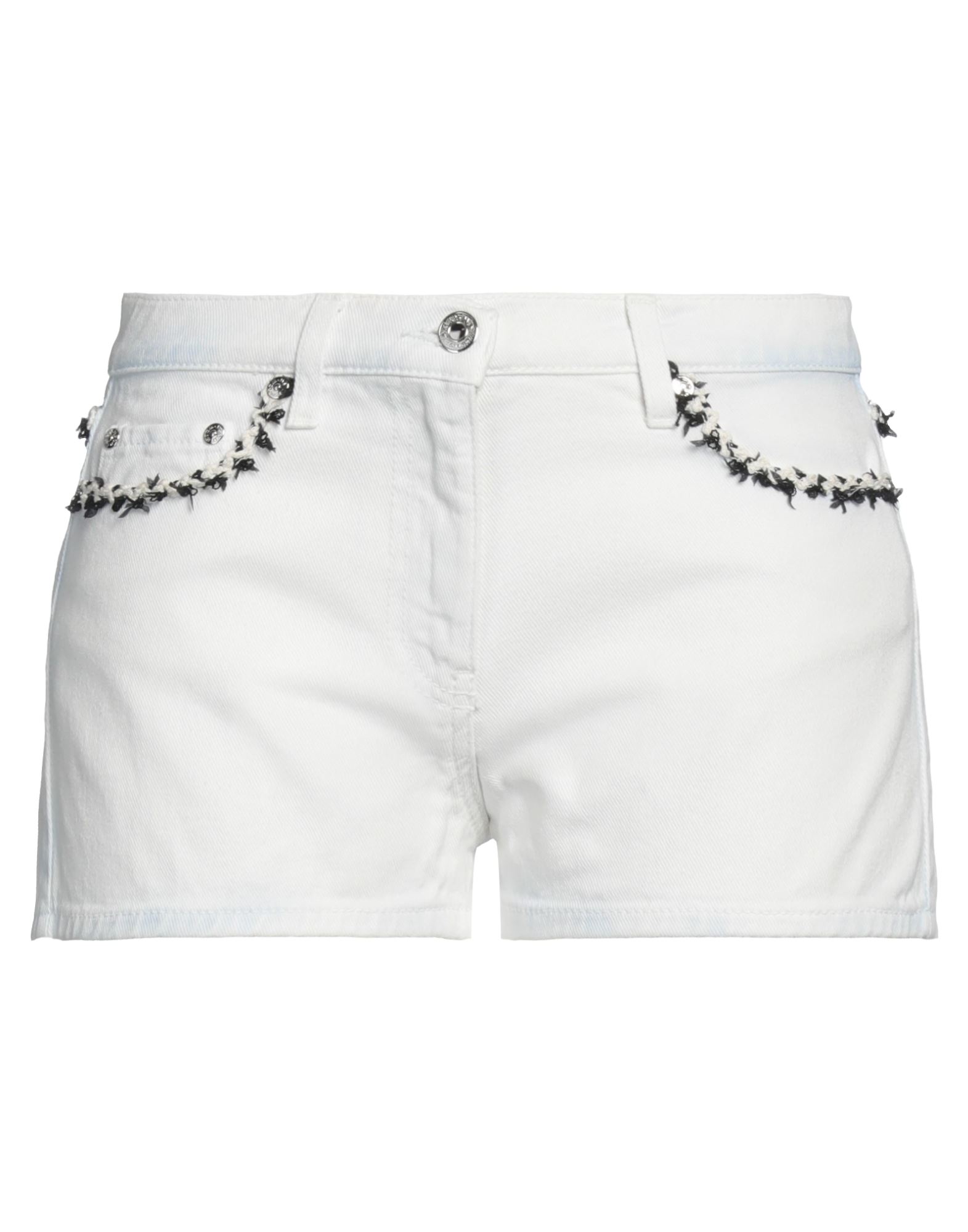 MSGM Jeansshorts Damen Weiß von MSGM