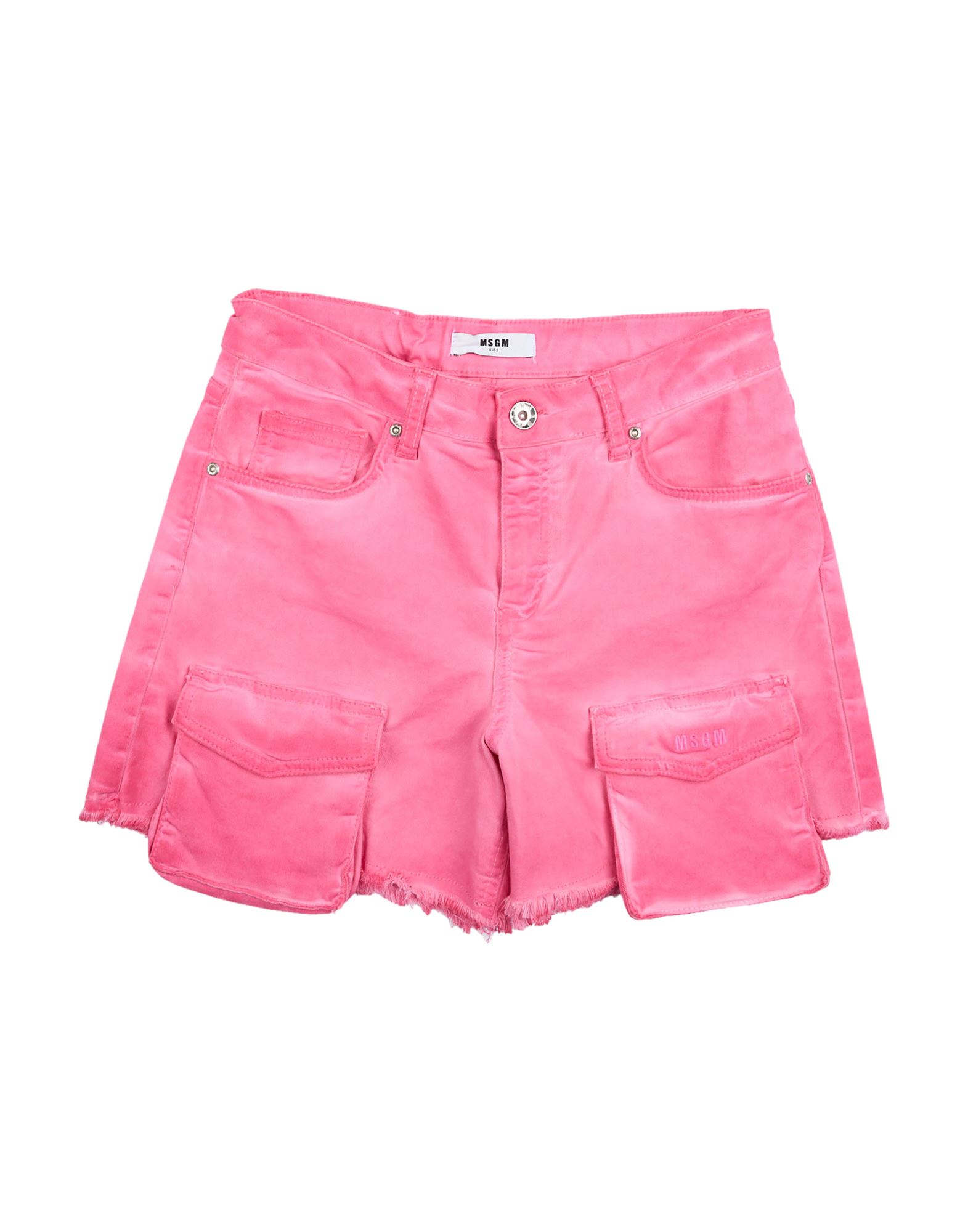 MSGM Jeansshorts Kinder Fuchsia MSGM Jeansshorts Kinder Fuchsia von MSGM