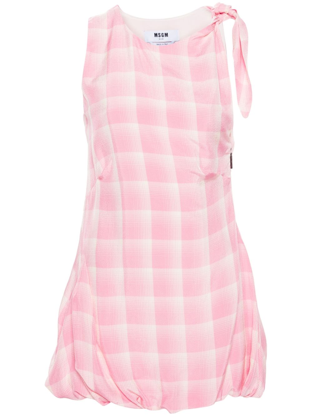 MSGM Kariertes Kleid - Rosa von MSGM