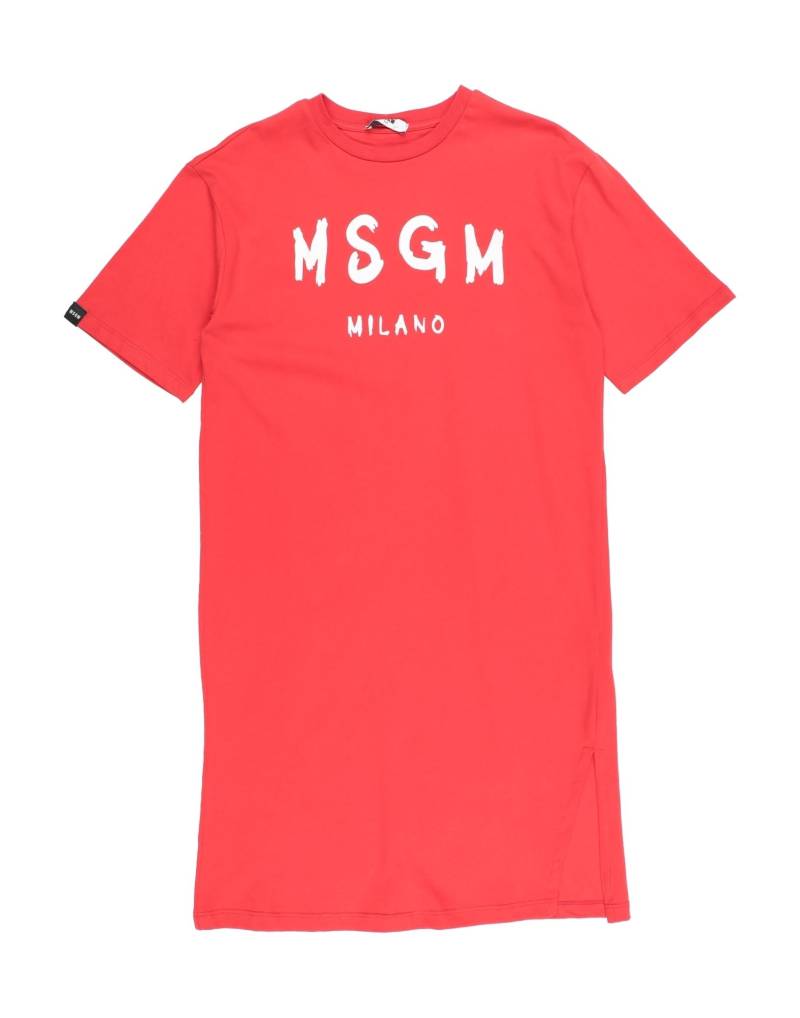 MSGM Kinderkleid Damen Rot von MSGM