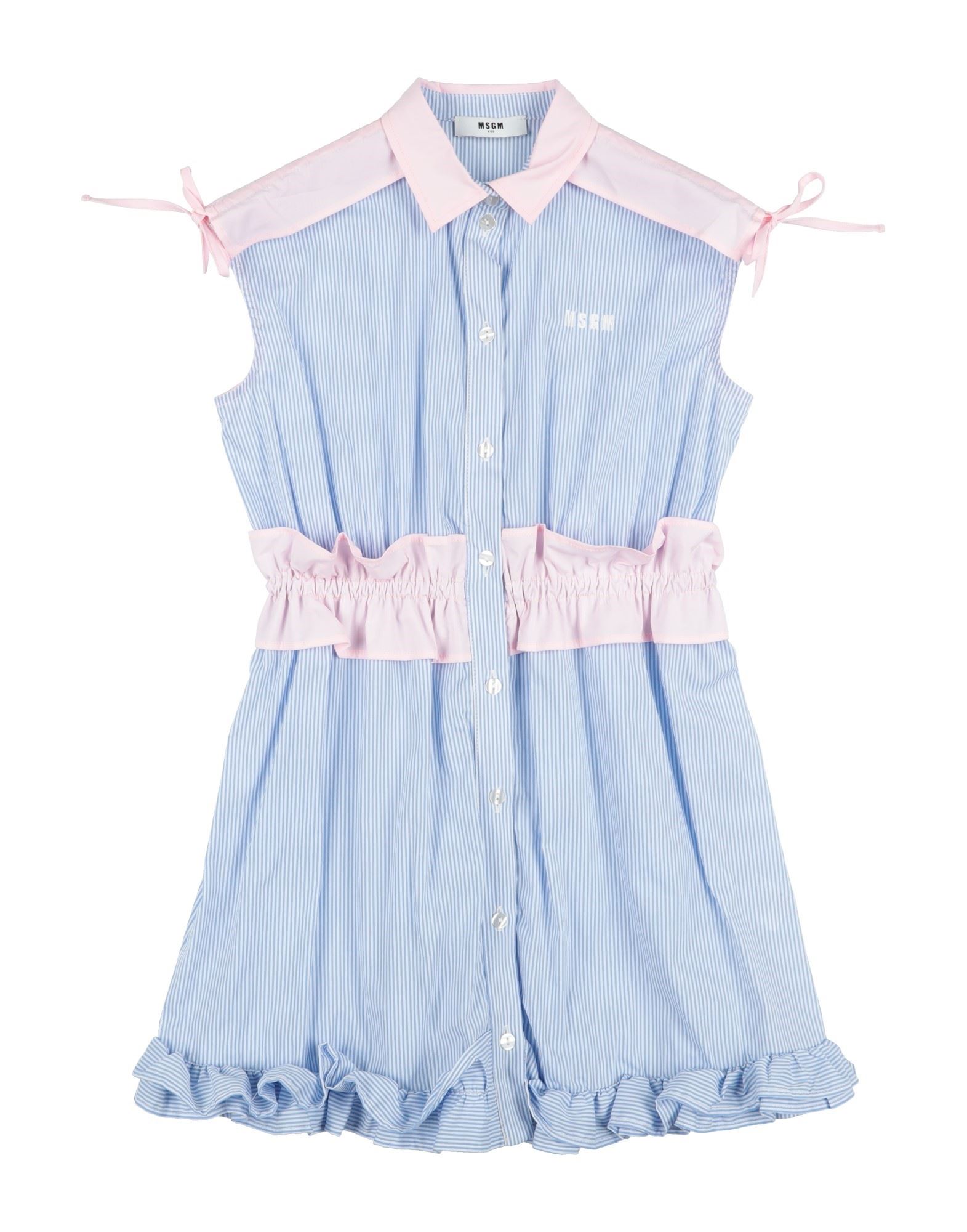 MSGM Kinderkleid Kinder Himmelblau MSGM Kinderkleid Kinder Himmelblau von MSGM