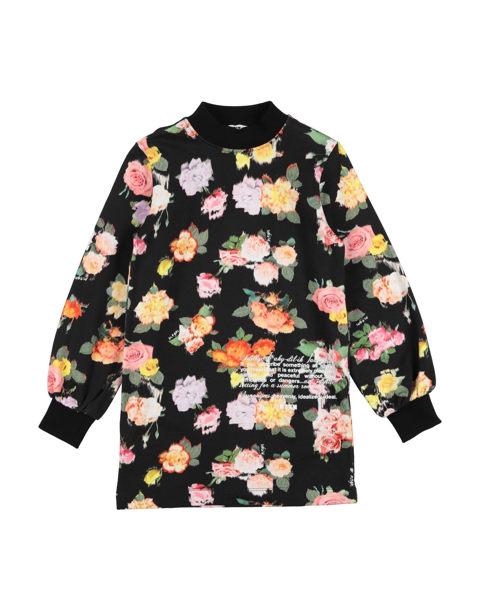 MSGM Kinderkleid Kinder Schwarz von MSGM