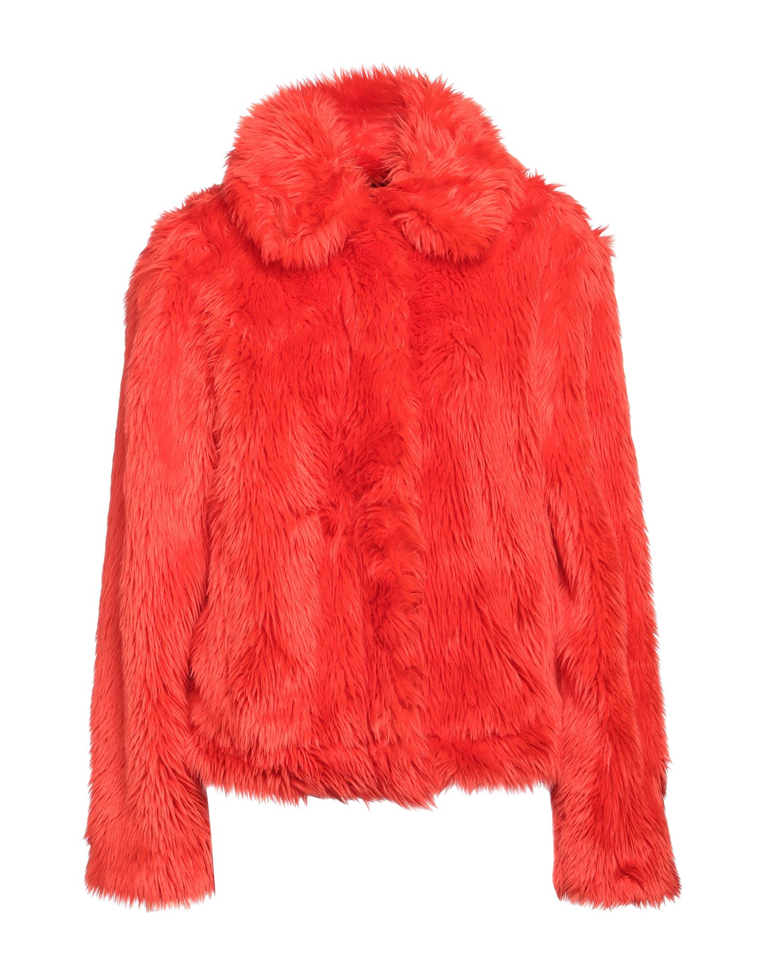 MSGM Shearling- & Kunstfell Damen Tomatenrot von MSGM