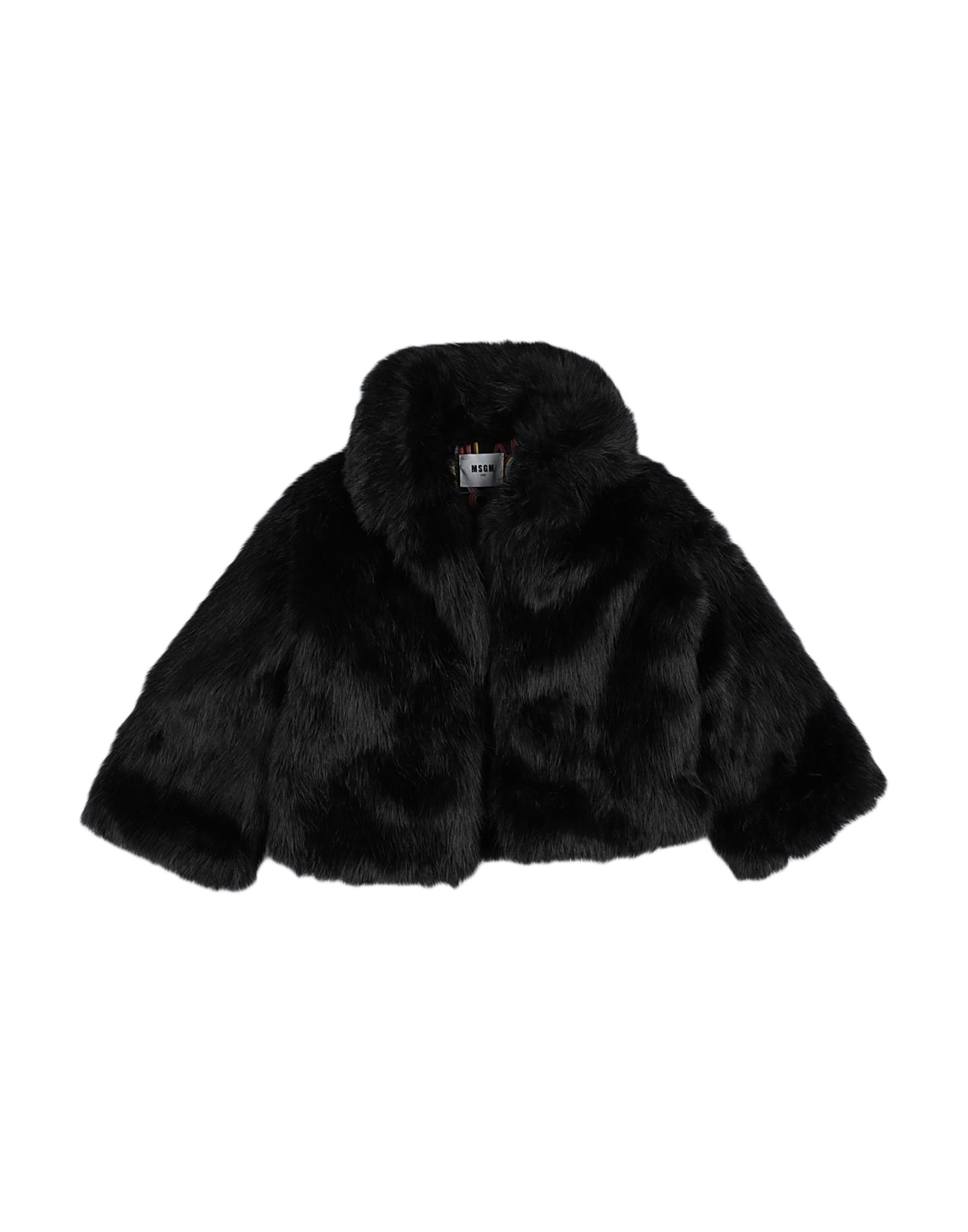 MSGM Shearling- & Kunstfell Kinder Schwarz von MSGM