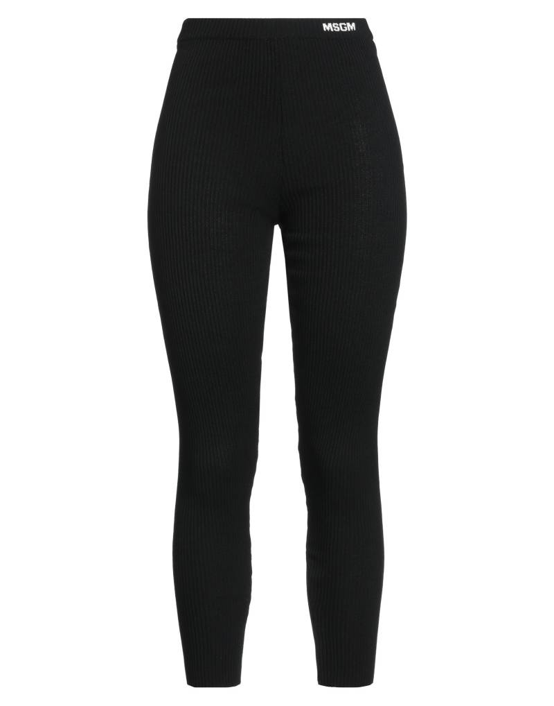 MSGM Leggings Damen Schwarz von MSGM