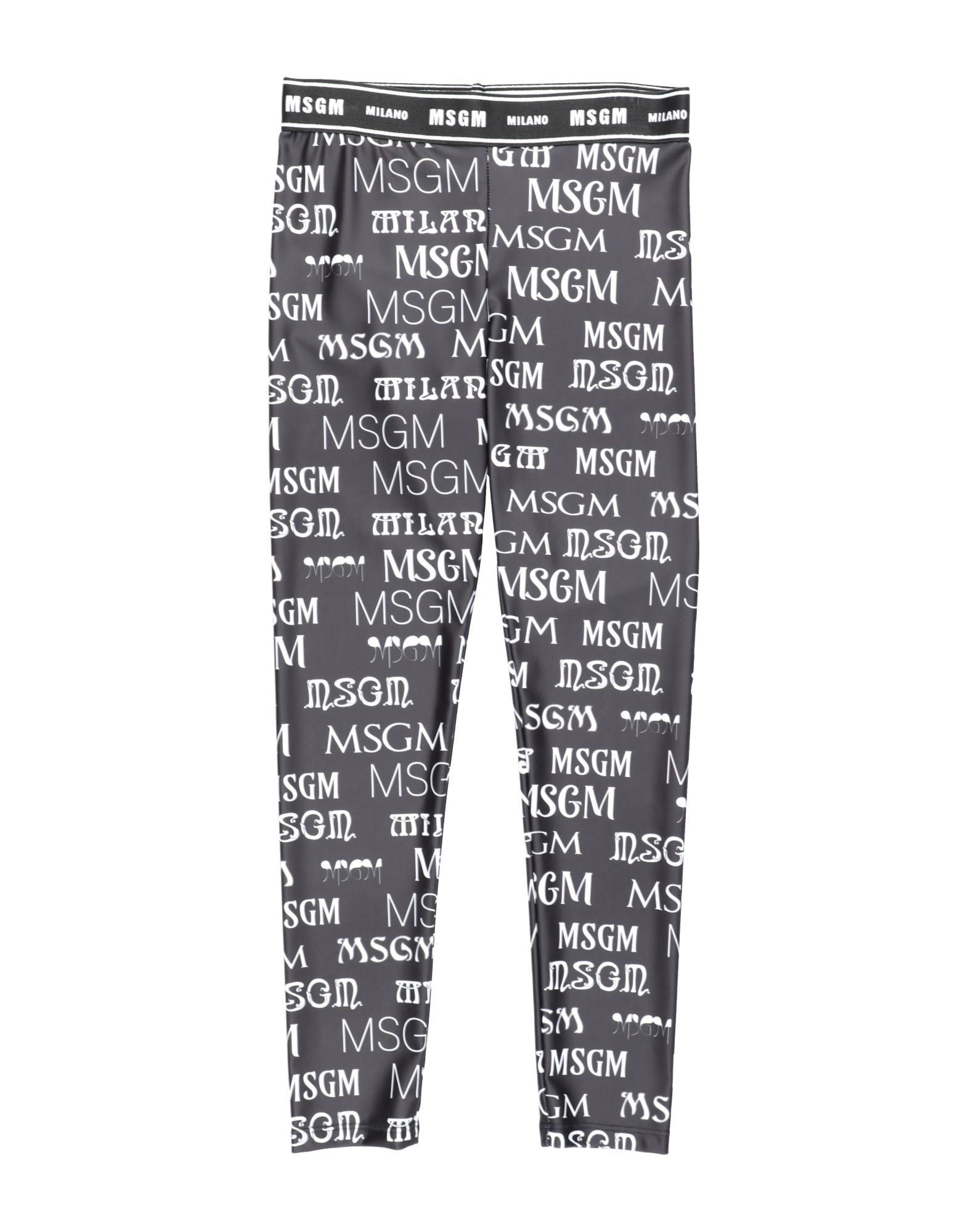 MSGM Leggings Kinder Schwarz von MSGM