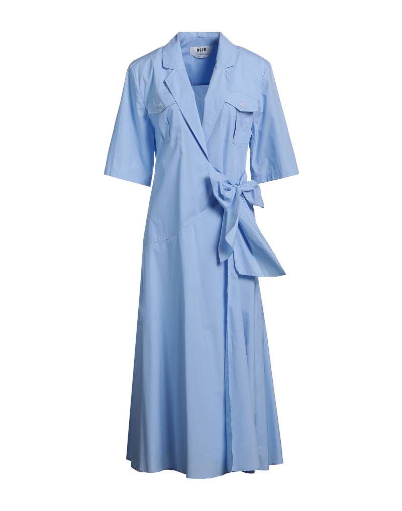MSGM Maxi-kleid Damen Hellblau von MSGM