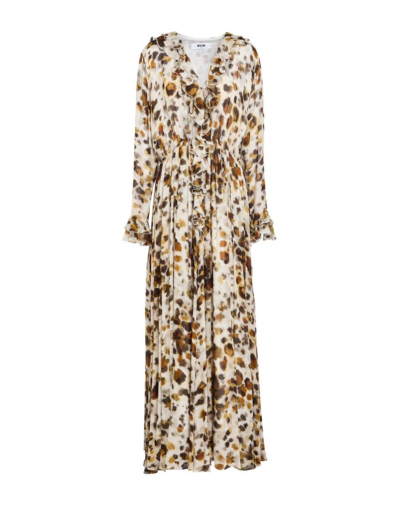 MSGM Maxi-kleid Damen Hellgrau von MSGM
