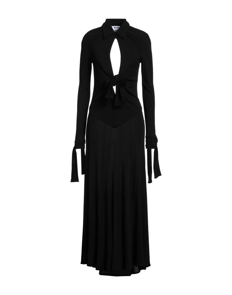 MSGM Maxi-kleid Damen Schwarz von MSGM