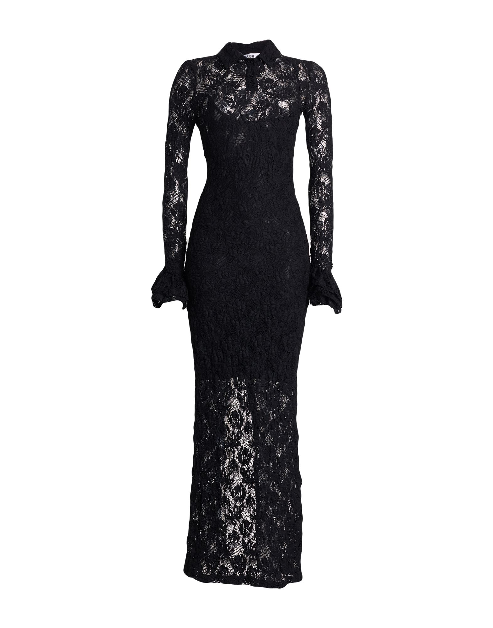 MSGM Maxi-kleid Damen Schwarz von MSGM