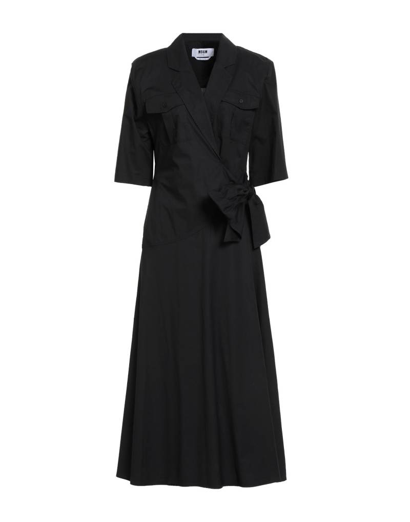 MSGM Maxi-kleid Damen Schwarz von MSGM