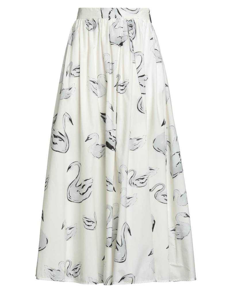 MSGM Maxi-rock Damen Elfenbein von MSGM