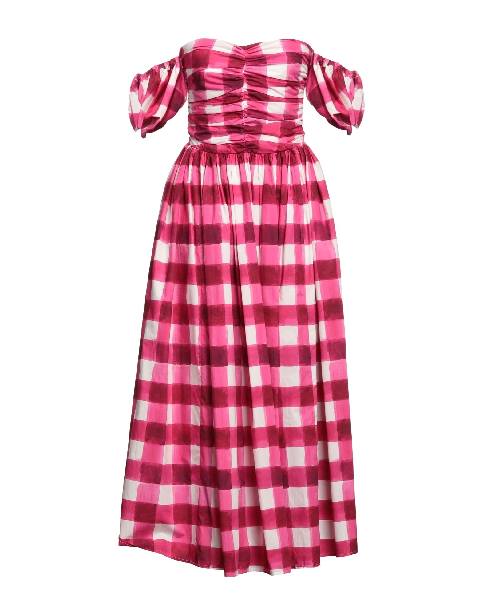 MSGM Midi-kleid Damen Fuchsia von MSGM