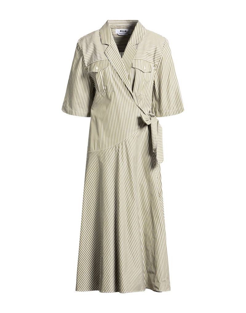 MSGM Midi-kleid Damen Khaki von MSGM