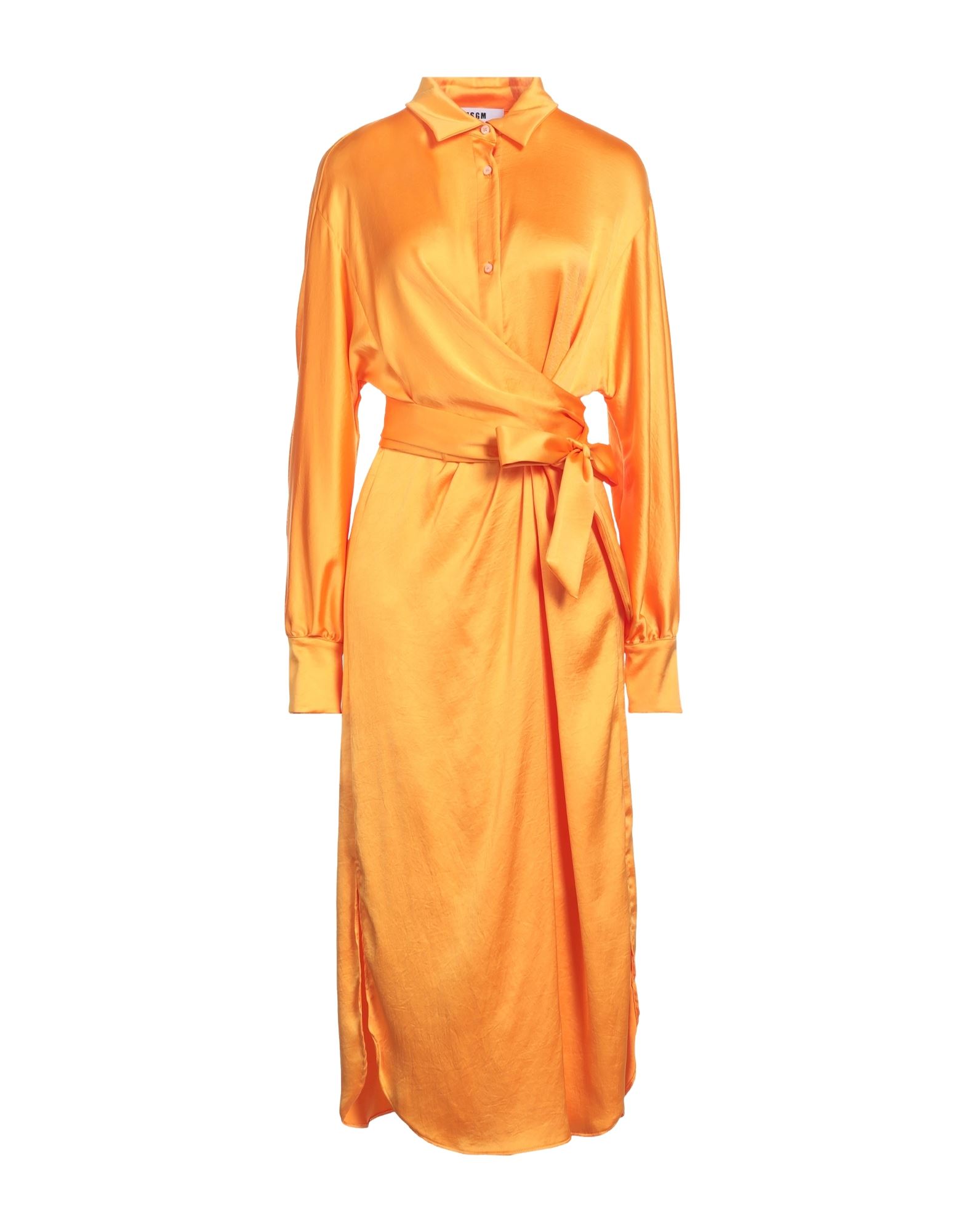 MSGM Midi-kleid Damen Orange von MSGM