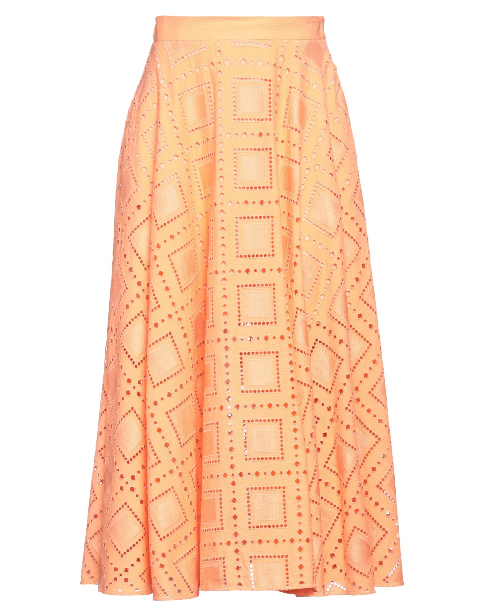 MSGM Midi-rock Damen Orange von MSGM