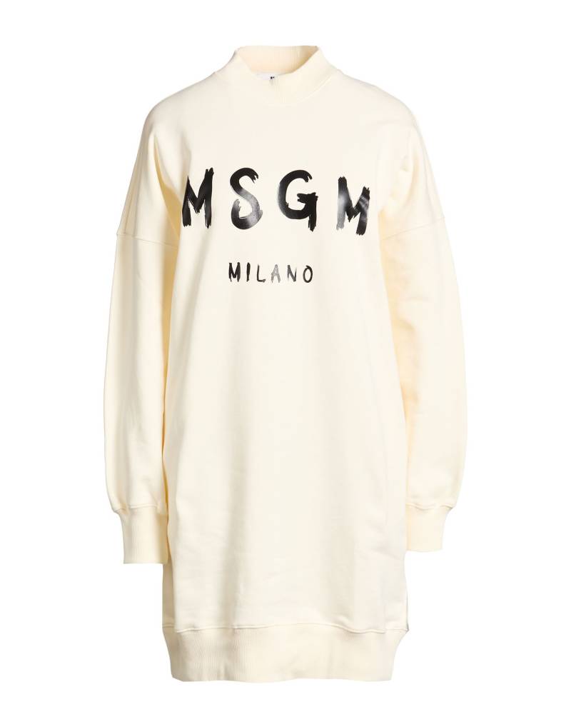 MSGM Mini-kleid Damen Cremeweiß von MSGM