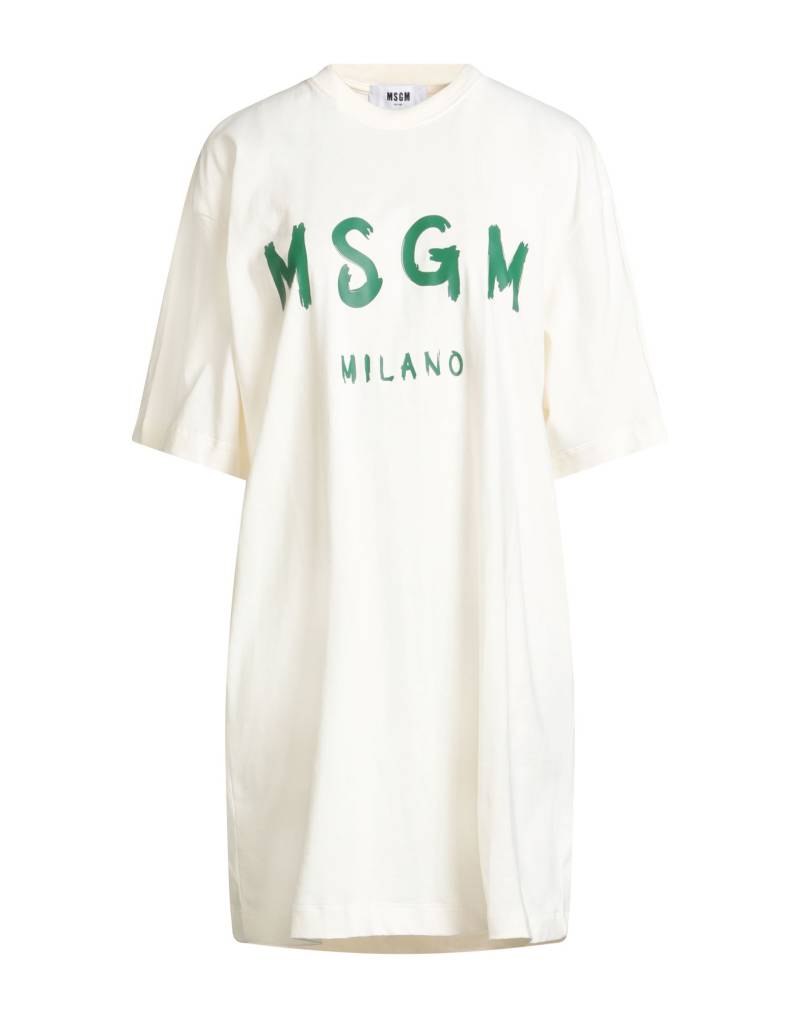 MSGM Mini-kleid Damen Elfenbein von MSGM