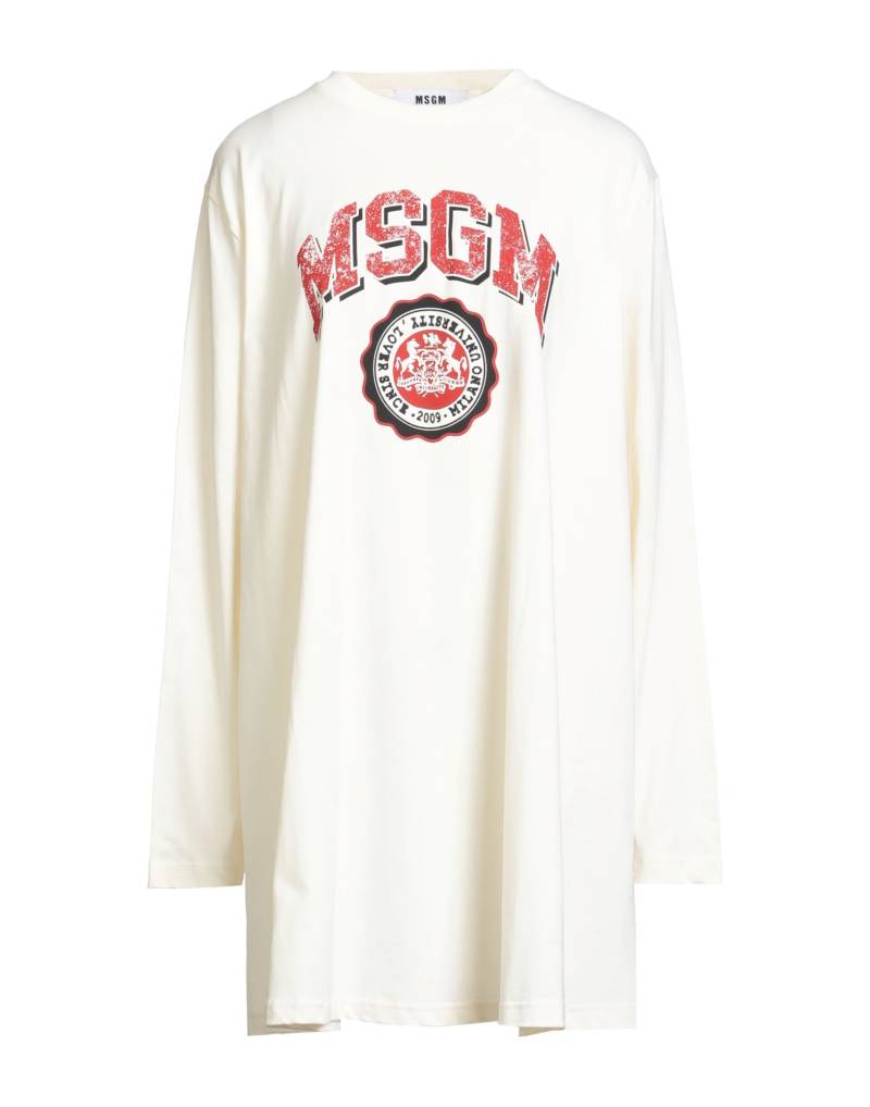 MSGM Mini-kleid Damen Elfenbein von MSGM