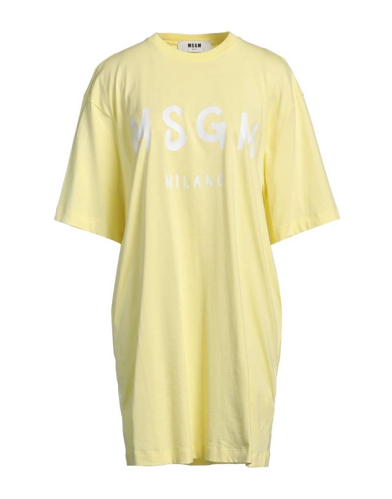 MSGM Mini-kleid Damen Gelb von MSGM