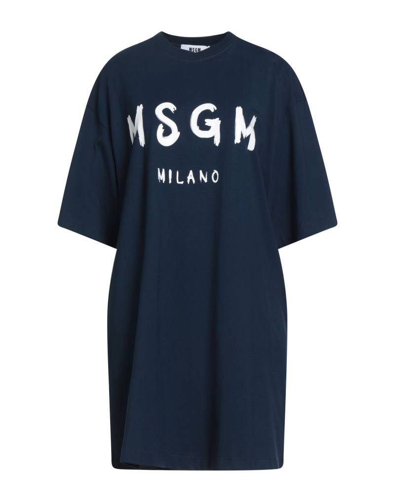MSGM Mini-kleid Damen Marineblau von MSGM