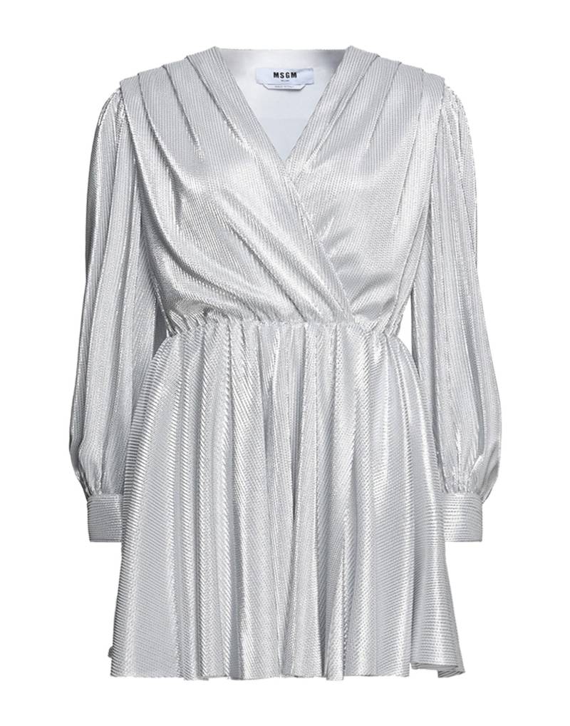 MSGM Mini-kleid Damen Silber von MSGM
