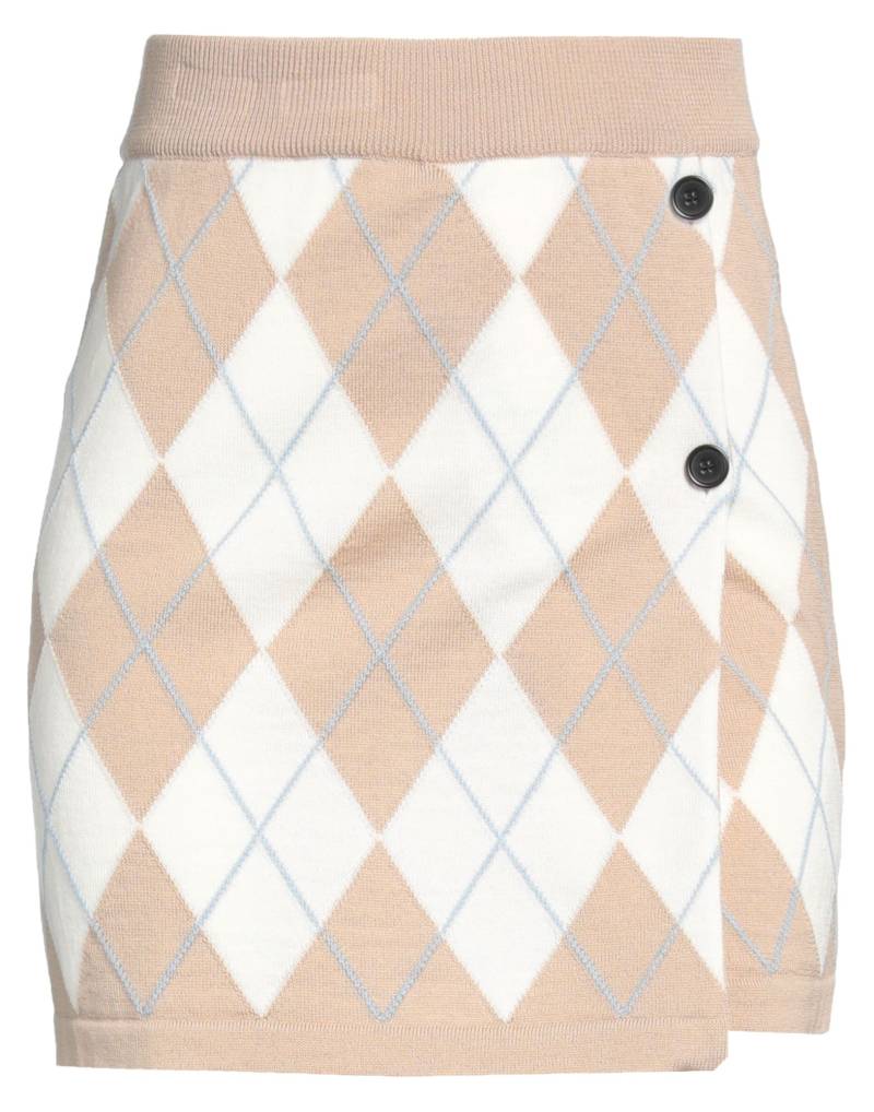 MSGM Minirock Damen Beige von MSGM