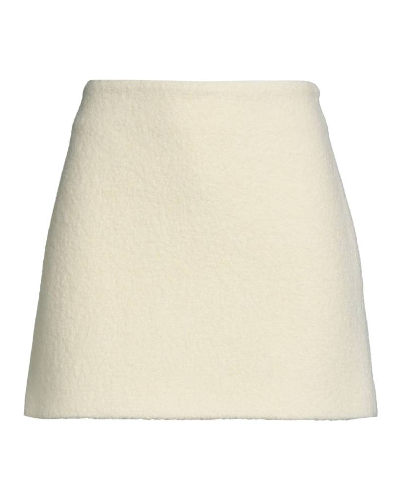 MSGM Minirock Damen Cremeweiß von MSGM