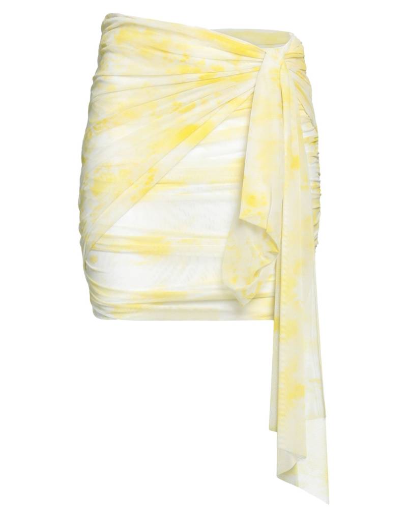 MSGM Minirock Damen Pastellgelb von MSGM