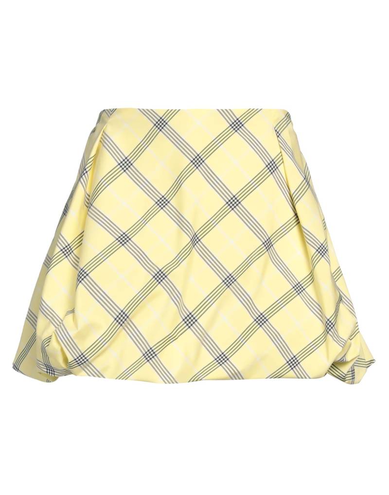 MSGM Minirock Damen Pastellgelb von MSGM