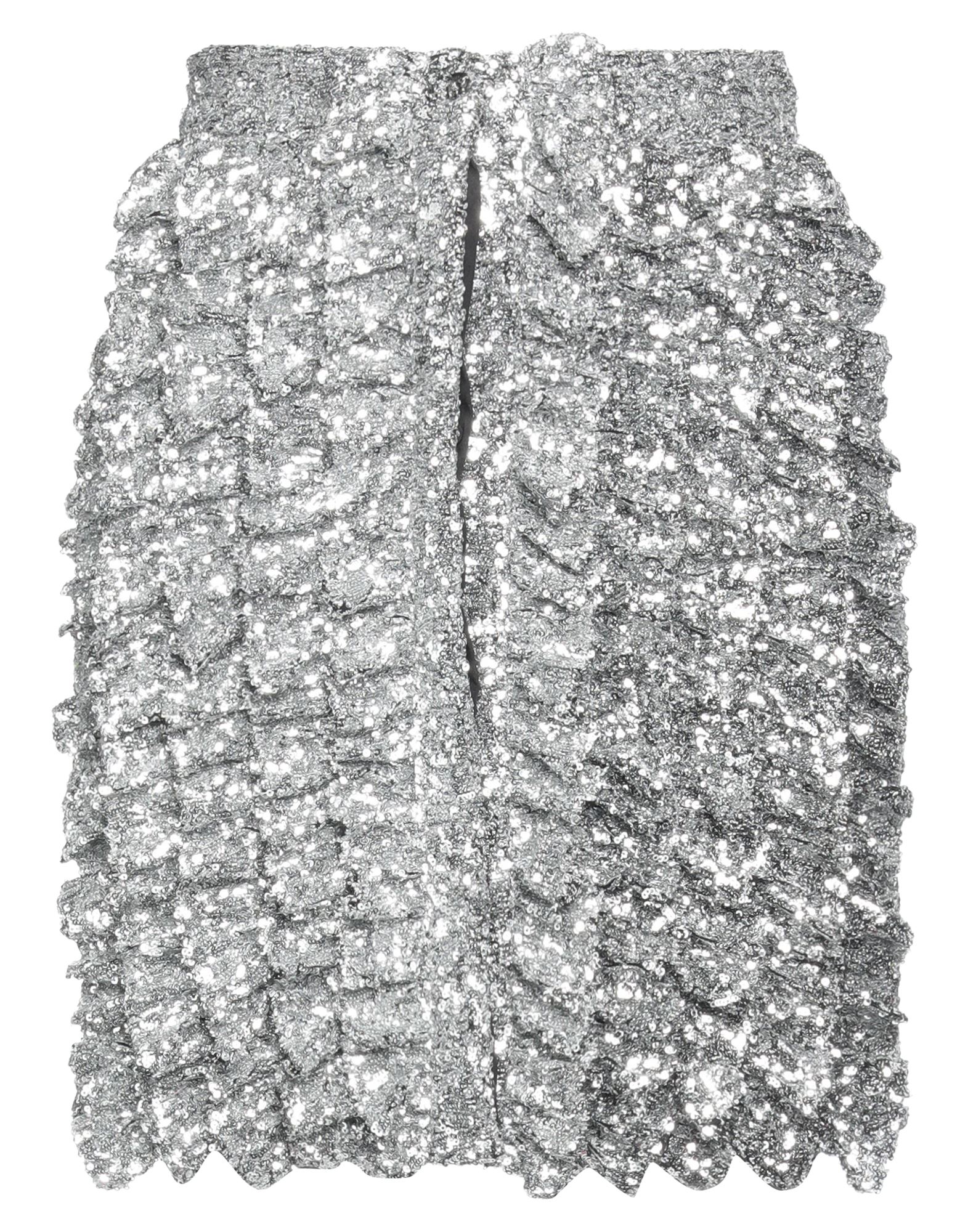 MSGM Minirock Damen Silber von MSGM